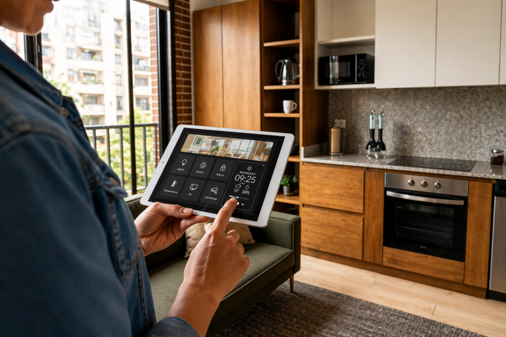 Integrated smart home automation system controlling multiple devices