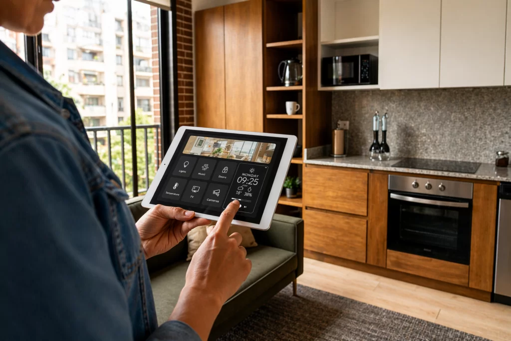 Integrated smart home automation system controlling multiple devices
